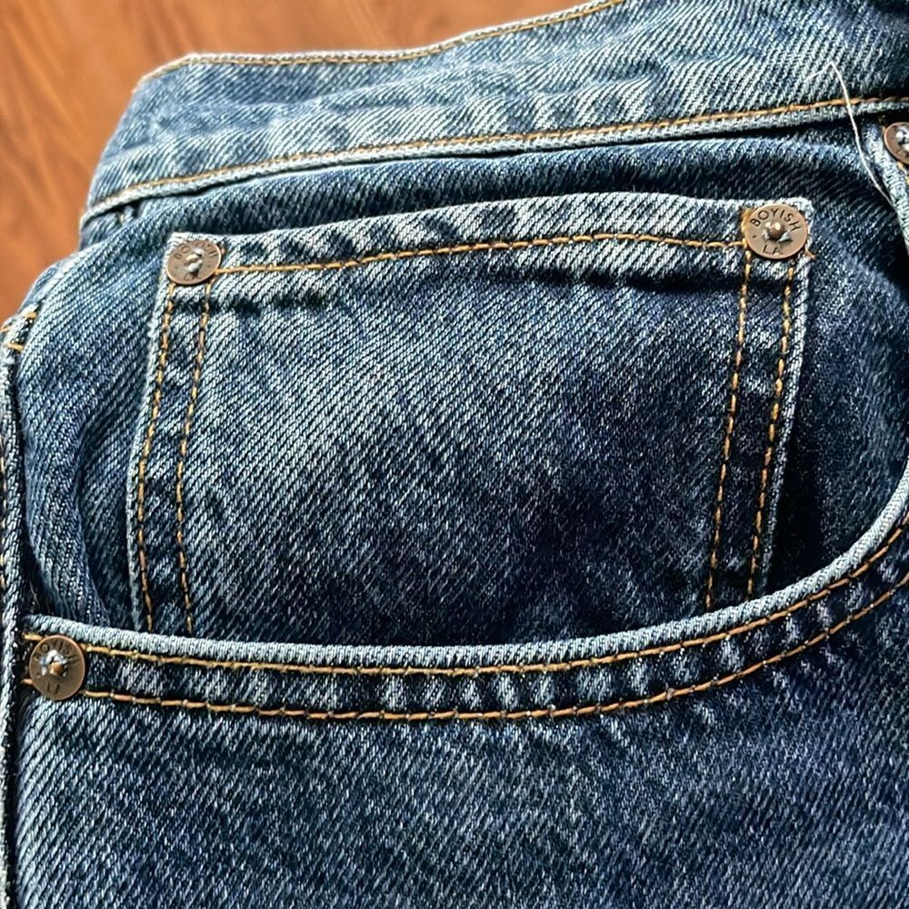 Boyish The Toby Relaxed Tapered Authentic Rigid Jeans Krush Groove Sz 32 - Picture 15 of 15